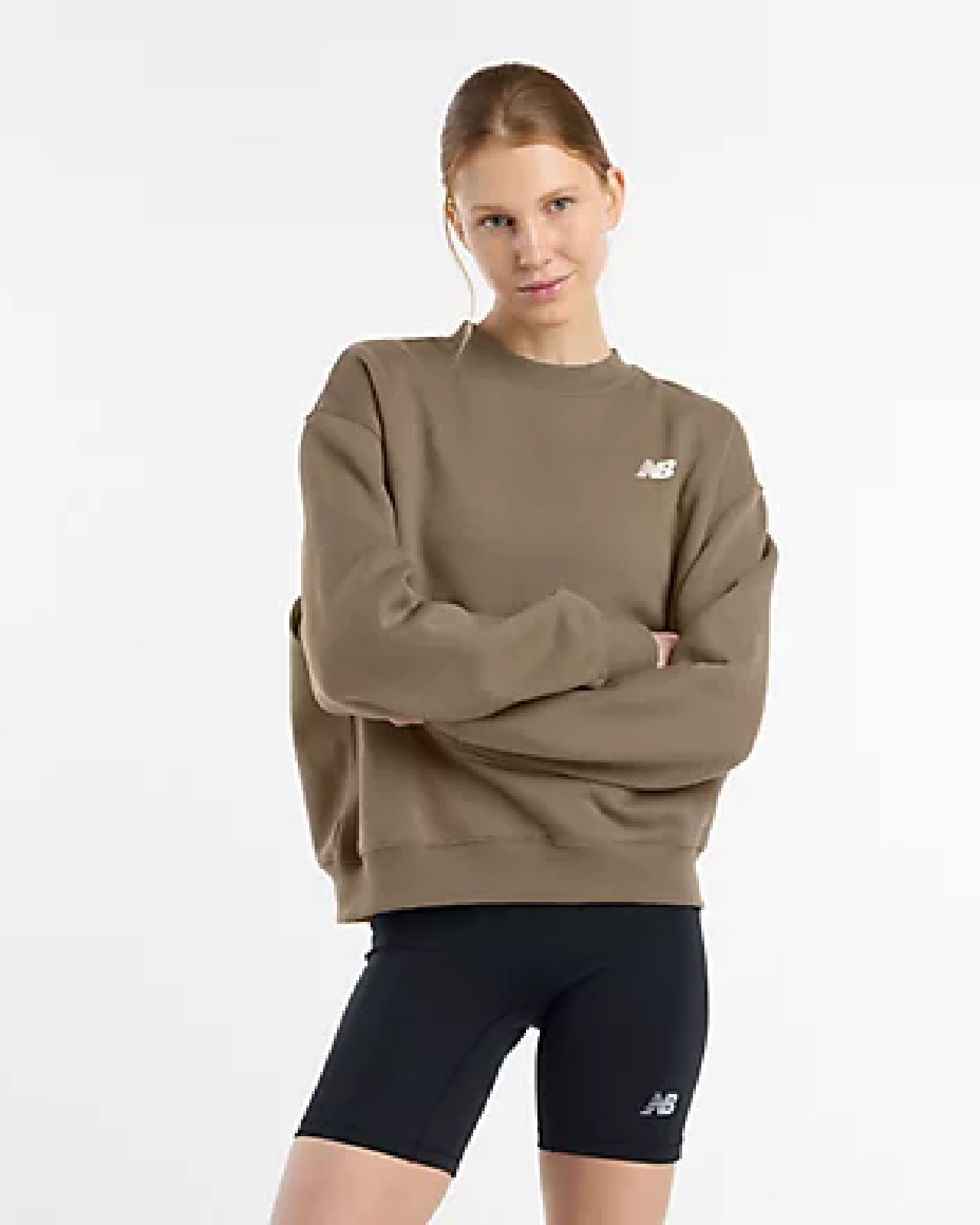 Image of Women's Blouse NEW BALANCE SHIRT ATHLETICS CLUB CREW